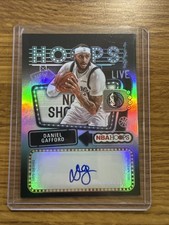 2025-26 Topps NBA Hoops Daniel Gafford Hoops Signs Auto #HS-DG Dallas Mavericks