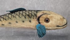Vintage Steiff Trout Fish w/Felt Fins 1950s RARE