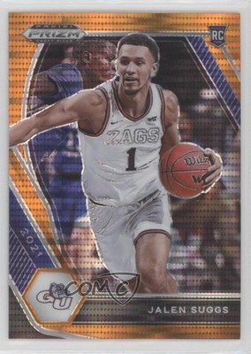 2021 Panini Prizm Draft Picks Orange Pulsar 37/49 Jalen Suggs #3 Rookie RC 1u6