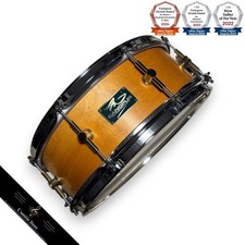 Canopus MO1455 Snare Drum Natural Wood with Remo Head