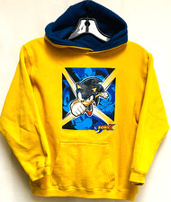 BOYS SONIC THE HEDGEHOG HOODIE- SONIC PULLOVER SIZE 7