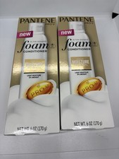 Pantene 2 New Pro-V Daily Moisture Renewal Foam Hair Conditioner 6oz Sealed