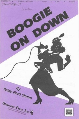 Boogie On Down Sheet Music by Patsy Ford Simms Shawnee Press