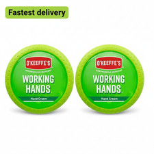 O'Keeffe's Working Hands (Hand Cream - 96G Jar) for dry cracked hands x 2 - UK