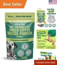 Natural Green Lipped Mussel Powder - Reduces Inflammation in Dogs - 150 Servings