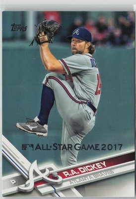 2017 Topps #409 R.A. Dickey All-Star Game 2017