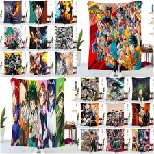 My Hero Academia Flannel Blanket Bed Sofa Throw Soft Warm Plush Rug Bedding Gift