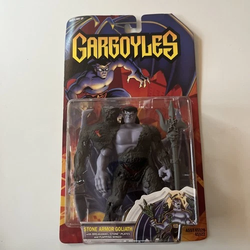 Vintage 1995 Kenner Series 1 Gargoyles Stone Armor Goliath Action Figure SEALED