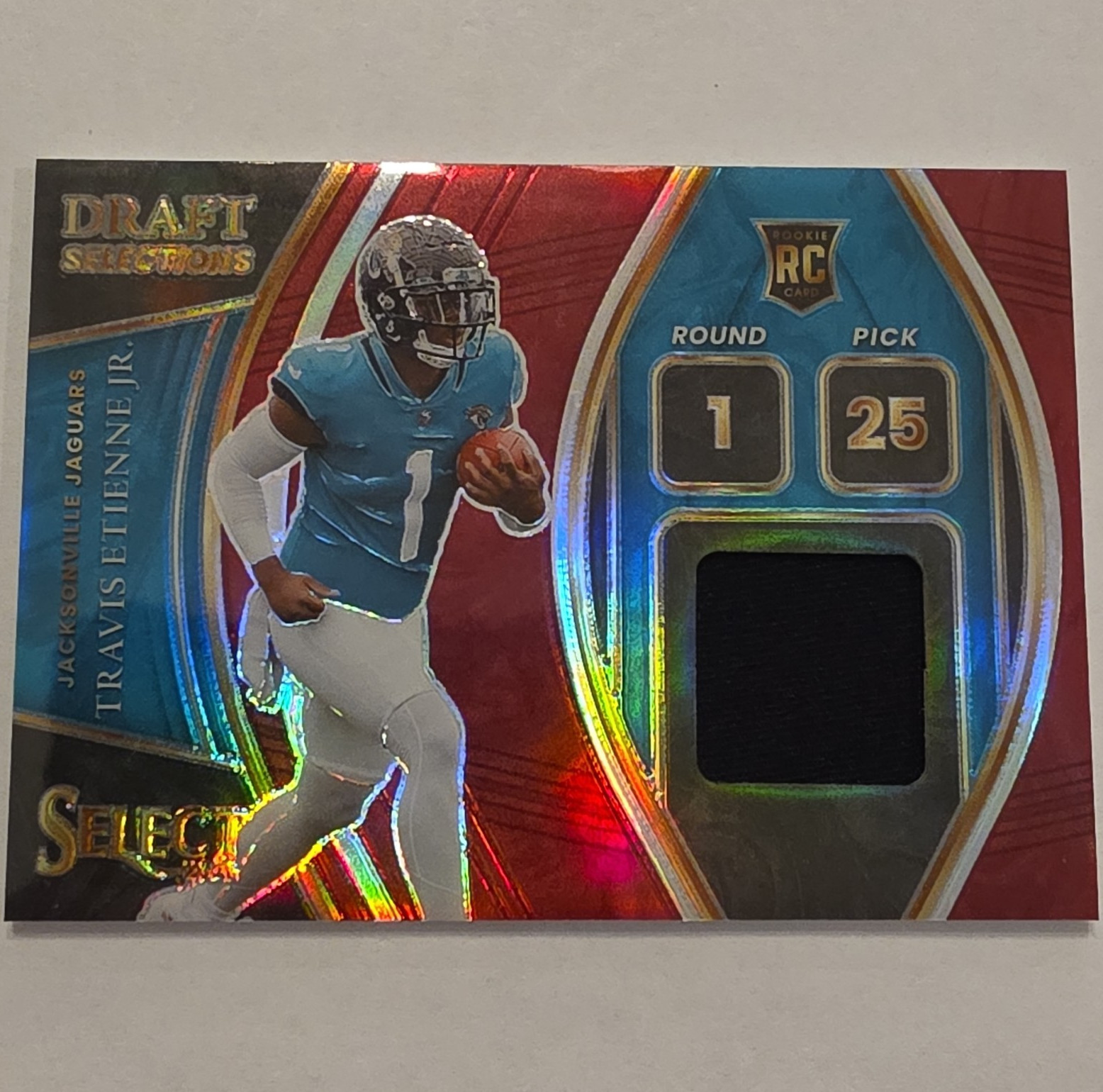 Travis Etienne Panini Select Draft Selections Memorabilia #DSTET Base