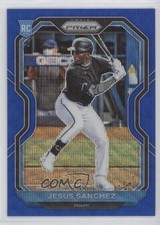 2021 Panini Prizm Tier II Blue Wave Prizm 15/60 Jesus Sanchez #148 uk2