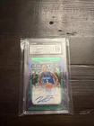 KELDON JOHNSON 2019-20 PRIZM DRAFT PICKS ROOKIE GREEN PURPLE AUTO /149 CGC 10
