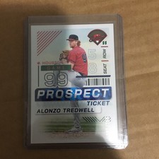 2024 Panini Prospect Edition - Alonzo Tredwell #12 Red Holo /299 (RC)
