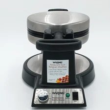 Waring Pro Waffle Maker Model WWM450PC Professional Belgian Restaurant Quality
