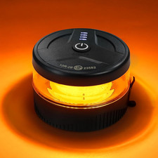 Magnetic Wireless Beacon Light Usb-c Strobe Light Amber Safety Flash Magnetic Wireless Beacon Light Usb-c Strobe Light Amber Safety Flash