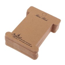 Thread Storage Tools of 30 Paper Embroidery Floss Bobbin Card for