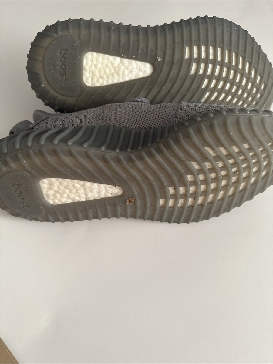 adidas Yeezy Boost 350 V2 Slip On Mens Grey Sneakers Casual Shoes