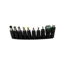 DC 5.5x2.1mm Female Adapter Connector Kit Multi Size Power Plug Converter Set