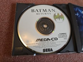 Batman Returns Sega Mega Cd Sega Mega Drive With Manual 