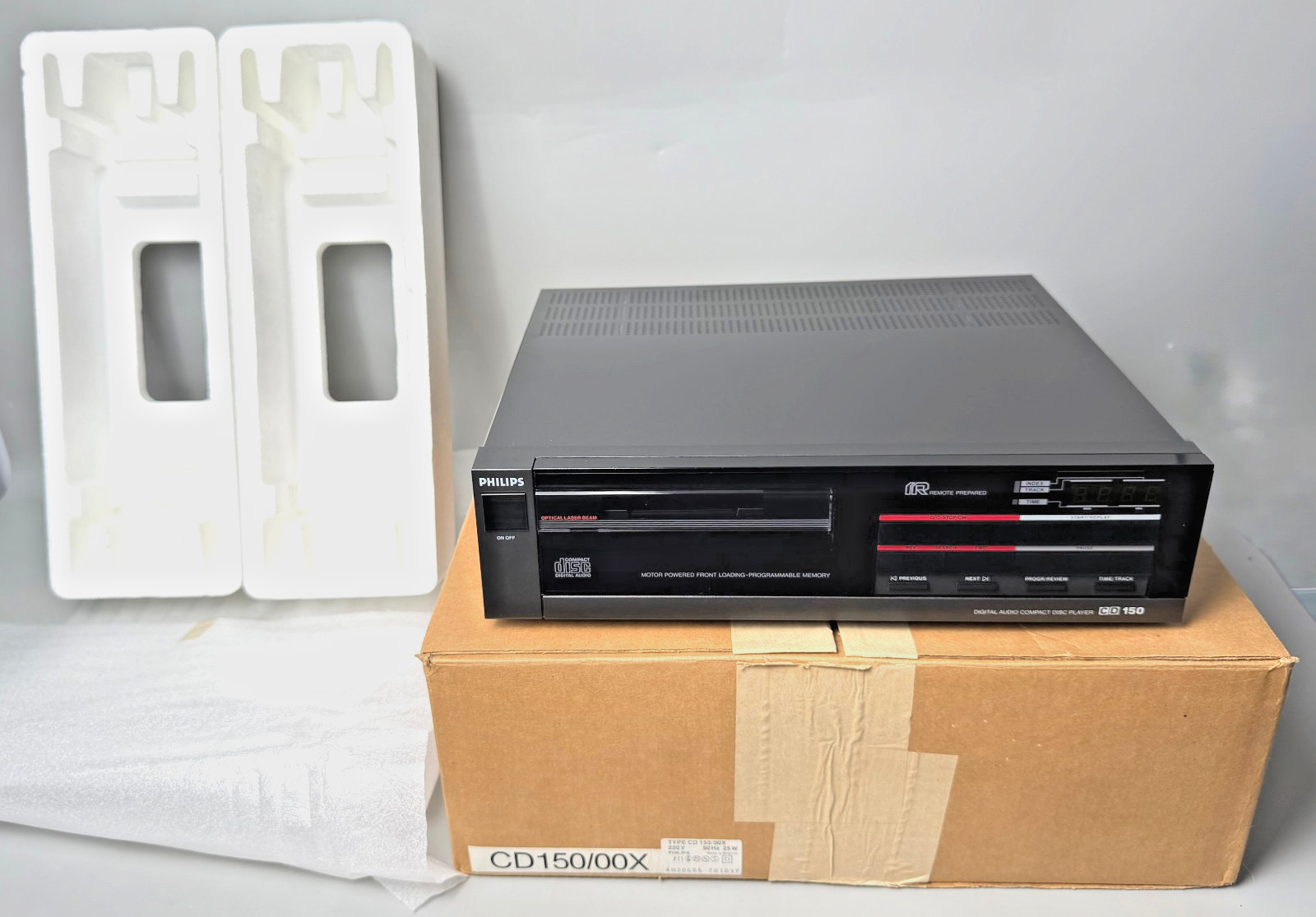 Lecteur de salon Philips CD150 00X bloc optique CDM-2 boite d origine Belgique