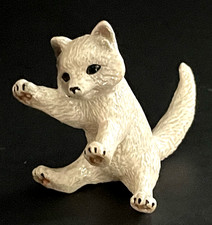 SCHLEICH Arctic Fox KIT CUB PUP Baby Animal Figure 2010 Retired 14639
