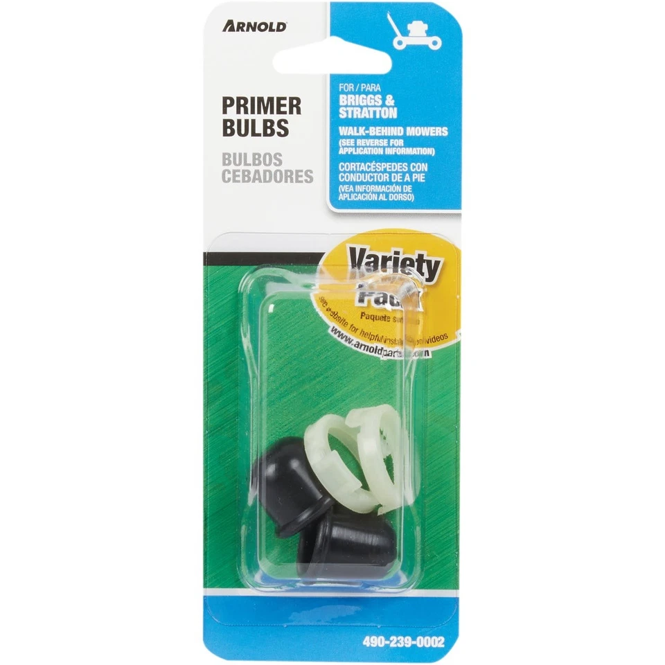 Bombilla de imprimación para cortacésped Arnold (2 unidades) 490-239-0002 Arnold 490-239-0002 Foto 2 de 2