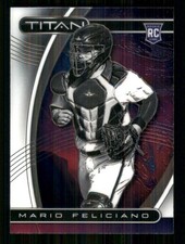 2021 Panini Chronicles Titan #11 Mario Feliciano RC Milwaukee Brewers TW5557