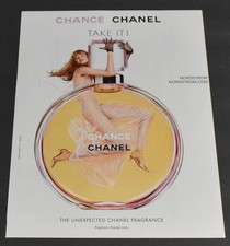 2004 Print Ad Sexy Fashion Legs Lady Heels Redhead Gorgeous Dress Chanel Perfume
