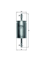 Kraftstofffilter Knecht KL 559 FÜR Ford Mazda Volvo Treibstofffilter