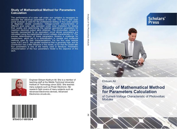 Ebtsam Ali | Study Of Mathematical Method For Parameters Calculation | Buch-image
