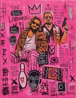 Faris Art-Big Labowski-11x14  Neo Expressionism Original Artwork on Canvas — photo 2