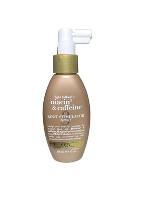 OGX Fight Fallout Niacin & Caffeine Root Stimulator Spray, 4 Fl Oz New Organix