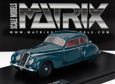 MX40102-262 Alfa Romeo 6C 2500 S Berlinetta Touring blau in 1:43 Matrix
