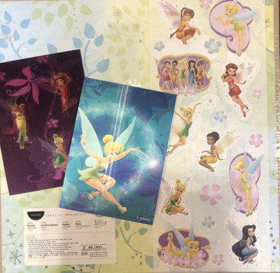 Creative Memories Papier Set Disney Feen Fairies NEU OVP 2 Wackelkarte Aufkleber
