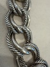 Authentic David YURMAN Double Chain Cable Link Necklace Chunky — photo 5