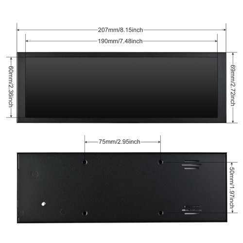 7.9 inch 400*1280 HDMI IPS Secondary Screen Display Monitor for Aida64 CPU GPU - Picture 9 of 13