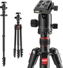 168cm/66 inch Camera Tripod ,Aluminum Travel Tripod with Monopod 360° Panorama