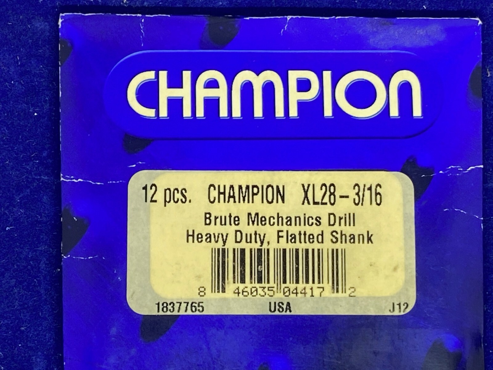 CHAMPION BRUTE PLATINUM DRILL BITS XL283/16 PACK OF 12 eBay