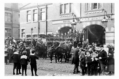 pt2843 - Moss Side Fire Station, Manchester, Lancashire - Foto 6x4