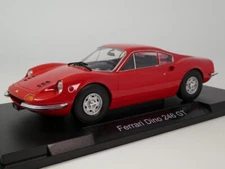MODELCAR GROUP 1:18 DIE CAST AUTO FERRARI DINO 246 GT RED ART MCG18359