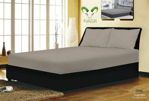 25 CM EXTRA TIEF Spannbettlaken Einzel Doppel Super King Bett Größe ODER Kissen - Bild 38 von 69