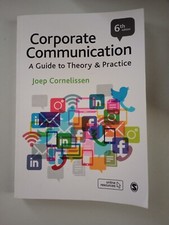 Corporate Communication- The Theory & Practice 6th edition 