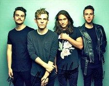 Coin Band Signed Autographed 8x10 Photo Talk To Much Chase Lawrence + 3 COA
