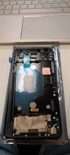 LG Stylo 4 Glas/LCD schwarz Rahmen Baugruppe OEM Teil brandneu ungetestet wie besehen. - Bild 2 von 3