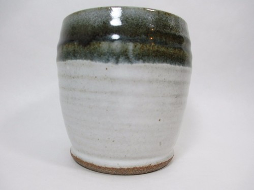 Stoneware Hand Spun Double Glaze Pottery Personal Coffee Cocoa Mug Cup PAT - Picture 4 of 10