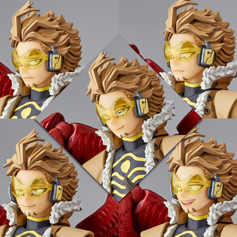 KAIYODO REVOLTECH AMAZING Hawks 029 My Hero Academia 6″ Toys