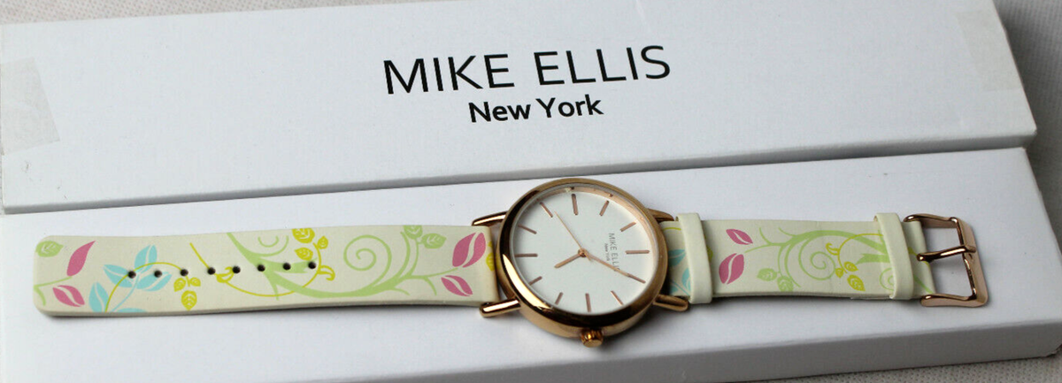Mike Ellis New York Water resistant Bar Metallgehäuse Uhr,Damen