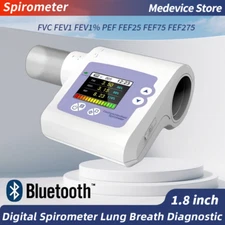 Digital Spirometer SP10W Digital Lung Volume Device with Bluetooth and Software