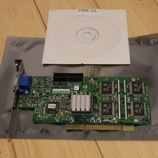 Diamond Fire GL 1000 1K PRO 8 MB AGP Video Card VGA  Driver CD - Tested 05