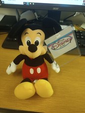 Vintage Disney Store Mickey Mouse Beanbag Plush Toy