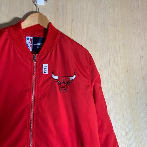 Vintage Chicago Bulls Jacket Adult Extra Large Red Long Sleeve Men's Jh Design - Picture 9 of 15